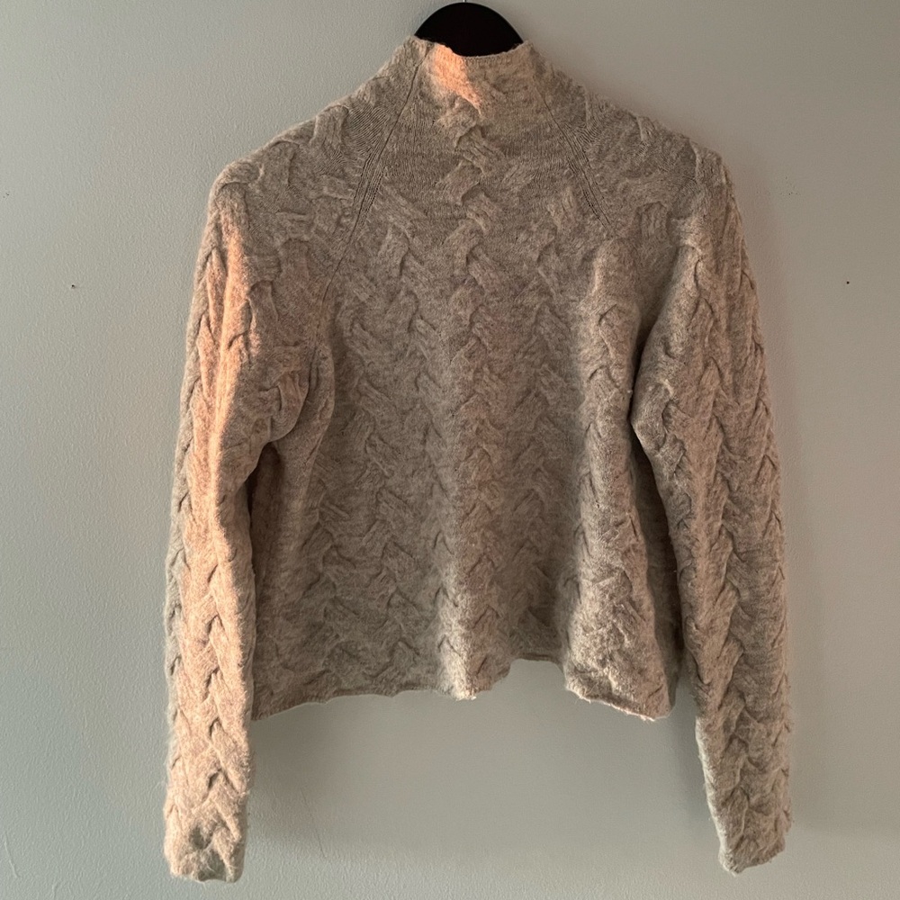 Wilfred Cable Mock Sweater | XXS